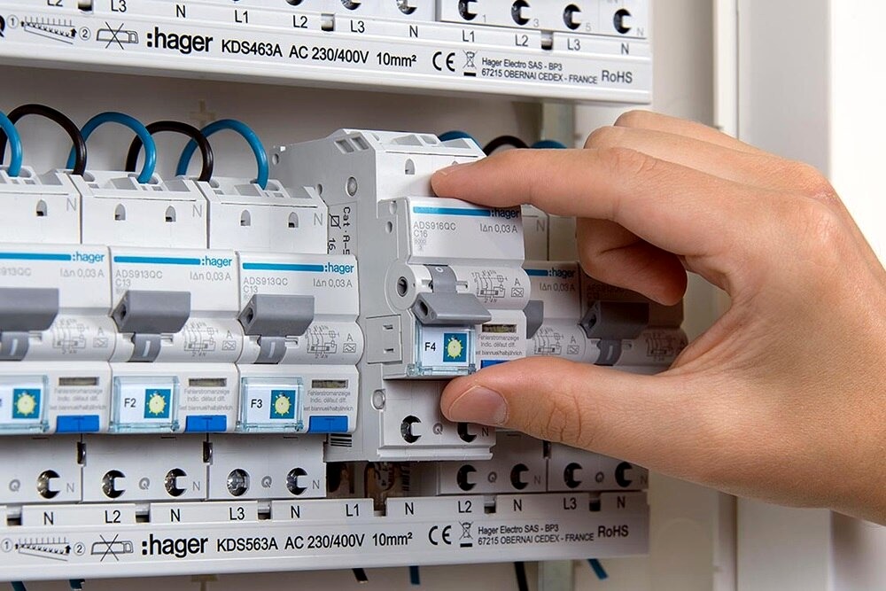 Hager Elektroverteilung
